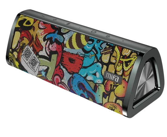 Alto-falante portátil, sem fio, com Bluetooth 5.0 e à prova d'água