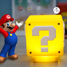 Cargar imagen en el visor de la galería, Lámpara decorativa "Super Mário Question Block"