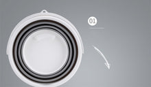 Cargar imagen en el visor de la galería, Cubo de silicona plegable: ahorre espacio y tenga comodidad en casa