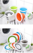 Cargar imagen en el visor de la galería, Cubo de silicona plegable: ahorre espacio y tenga comodidad en casa