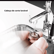 Carregar imagem no visualizador da galeria, Aparador elétrico 2 em 1: sobrancelhas, face, axilas e pernas