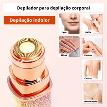 Carregar imagem no visualizador da galeria, Aparador elétrico 2 em 1: sobrancelhas, face, axilas e pernas