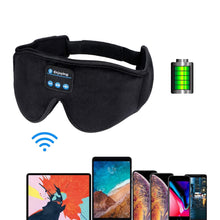 Carregar imagem no visualizador da galeria, Máscara de olhos com fone Bluetooth 3D - eleve a qualidade do seu sono