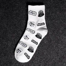 Carregar imagem no visualizador da galeria, Meias, em algodão, com personagens de Star Wars