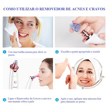 Cargar imagen en el visor de la galería, Removedor POWER Multifuncional: Elimina, mediante succión, acné y puntos negros, y trata la piel de tu rostro.