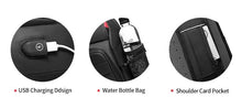 Carregar imagem no visualizador da galeria, Mochila de Ombro, à prova d'água e com carregamento USB