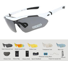 Carregar imagem no visualizador da galeria, Óculos polarizados de ciclismo profissional