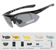Carregar imagem no visualizador da galeria, Óculos polarizados de ciclismo profissional