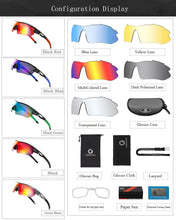 Carregar imagem no visualizador da galeria, Óculos polarizados de ciclismo profissional