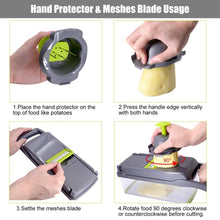 Cargar imagen en el visor de la galería, Cortador de verduras 9 en 1