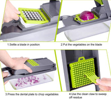 Cargar imagen en el visor de la galería, Cortador de verduras 9 en 1