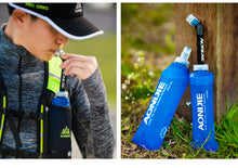 Carregar imagem no visualizador da galeria, Garrafa de Água macia, dobrável e super resistente - ideal para Esportes