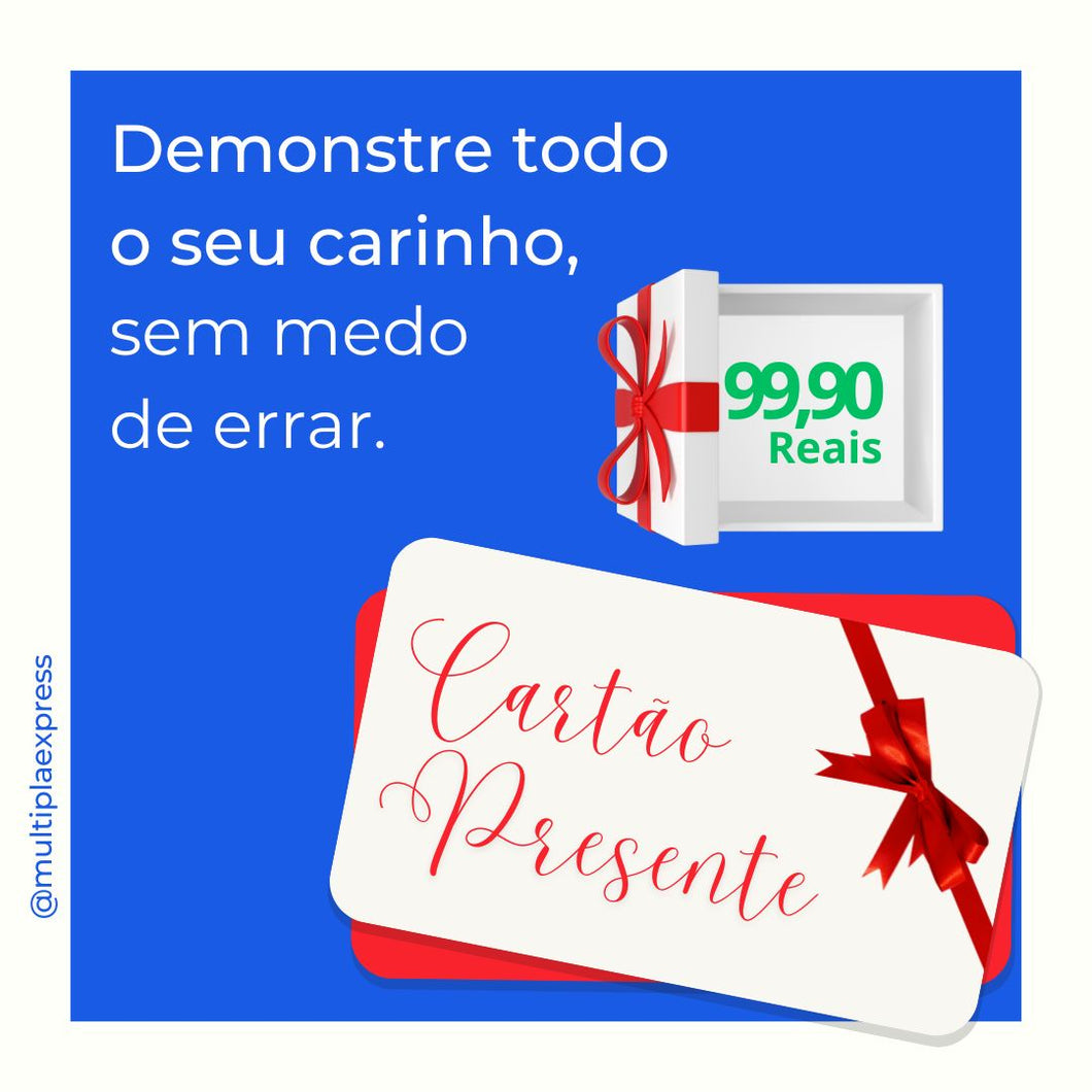 Dê a seu Amigo o Mundo em forma de Cartão-Presente! 🎁