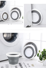 Cargar imagen en el visor de la galería, Cubo de silicona plegable: ahorre espacio y tenga comodidad en casa
