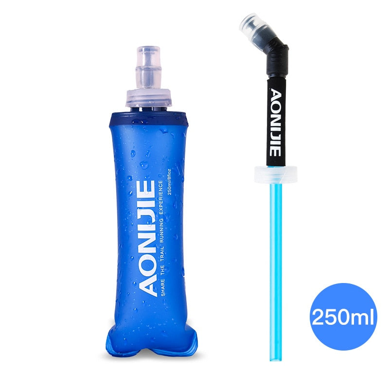Botella de agua suave, plegable y súper resistente: ideal para hacer deporte