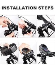 Carregar imagem no visualizador da galeria, Bolsa-suporte de telefone para atividades de ciclismo
