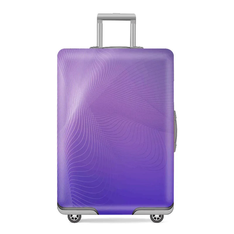 Divertidas y prácticas fundas para equipaje con temática de dibujos animados.