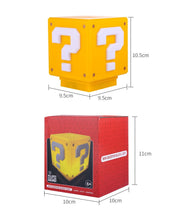 Cargar imagen en el visor de la galería, Lámpara decorativa &quot;Super Mário Question Block&quot;
