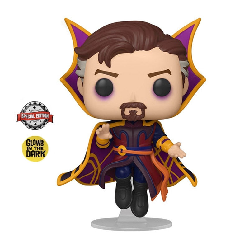 FUNKO POP MARVEL: Bruja Escarlata, Wanda Maximoff y Doctor Strange