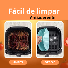 Cargar imagen en el visor de la galería, Bandeja de silicona reutilizable para freidora 
