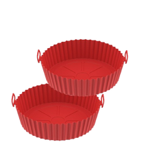 Cargar imagen en el visor de la galería, Bandeja de silicona reutilizable para freidora 
