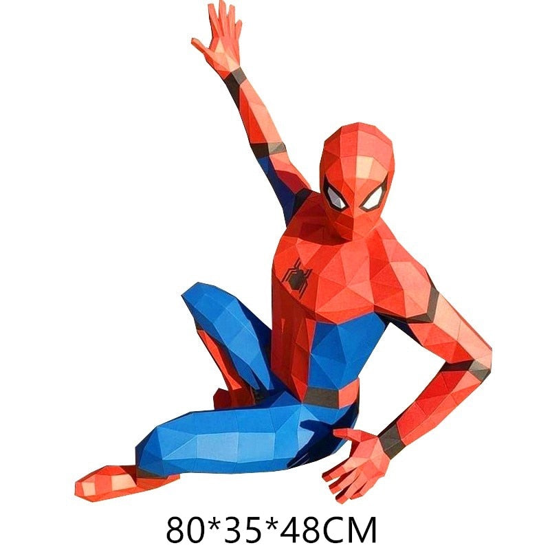 Quebra-Cabeças 3D em Escultura de Heróis da Marvel