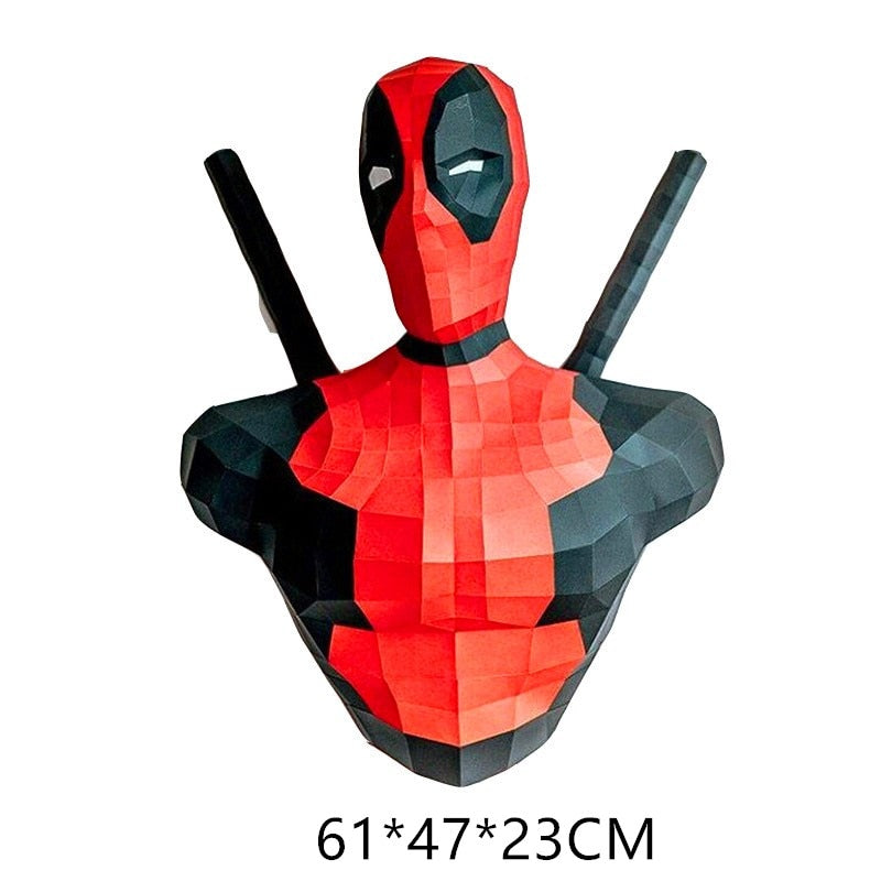 Quebra-Cabeças 3D em Escultura de Heróis da Marvel
