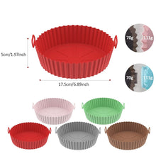 Cargar imagen en el visor de la galería, Bandeja de silicona reutilizable para freidora 
