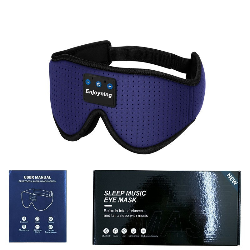 Máscara de olhos com fone Bluetooth 3D - eleve a qualidade do seu sono
