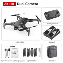 Cargar imagen en el visor de la galería, Drone S608 Pro 2021 - GPS, Profesional, 6K HD, Cámara Dual, Fotografía Aérea y 3Km de Distancia
