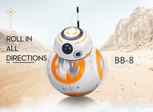 Carregar imagem no visualizador da galeria, Robô Bb-8 Star Wars: com controle remoto, som e iluminação
