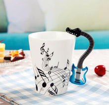 Carregar imagem no visualizador da galeria, Caneca de cerâmica estilo musical
