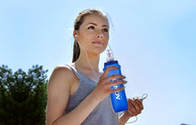 Carregar imagem no visualizador da galeria, Garrafa de Água macia, dobrável e super resistente - ideal para Esportes
